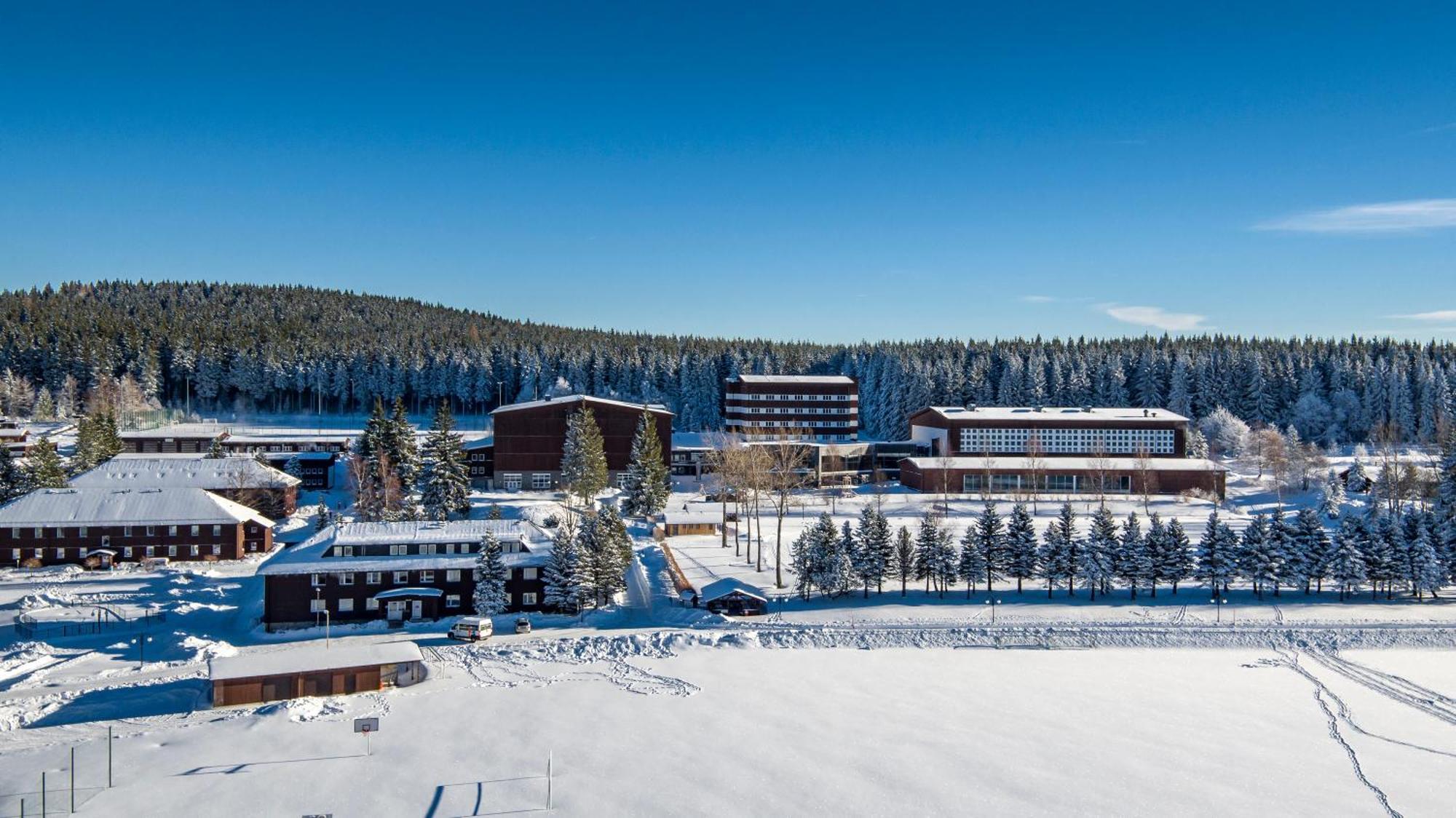 Sportpark Rabenberg Hotell Breitenbrunn  Exteriör bild